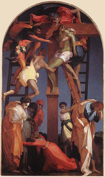 Rosso Fiorentino Descent from the Cross oil painting image